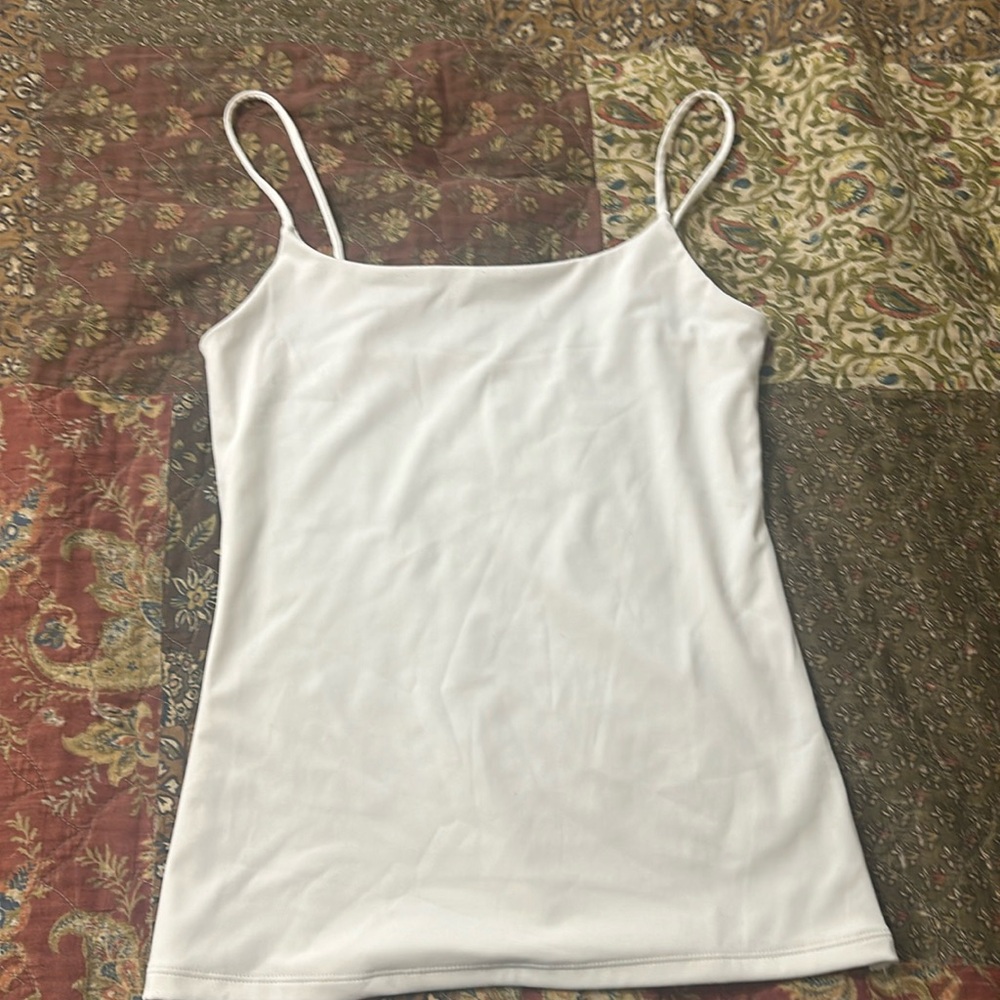 White tank top